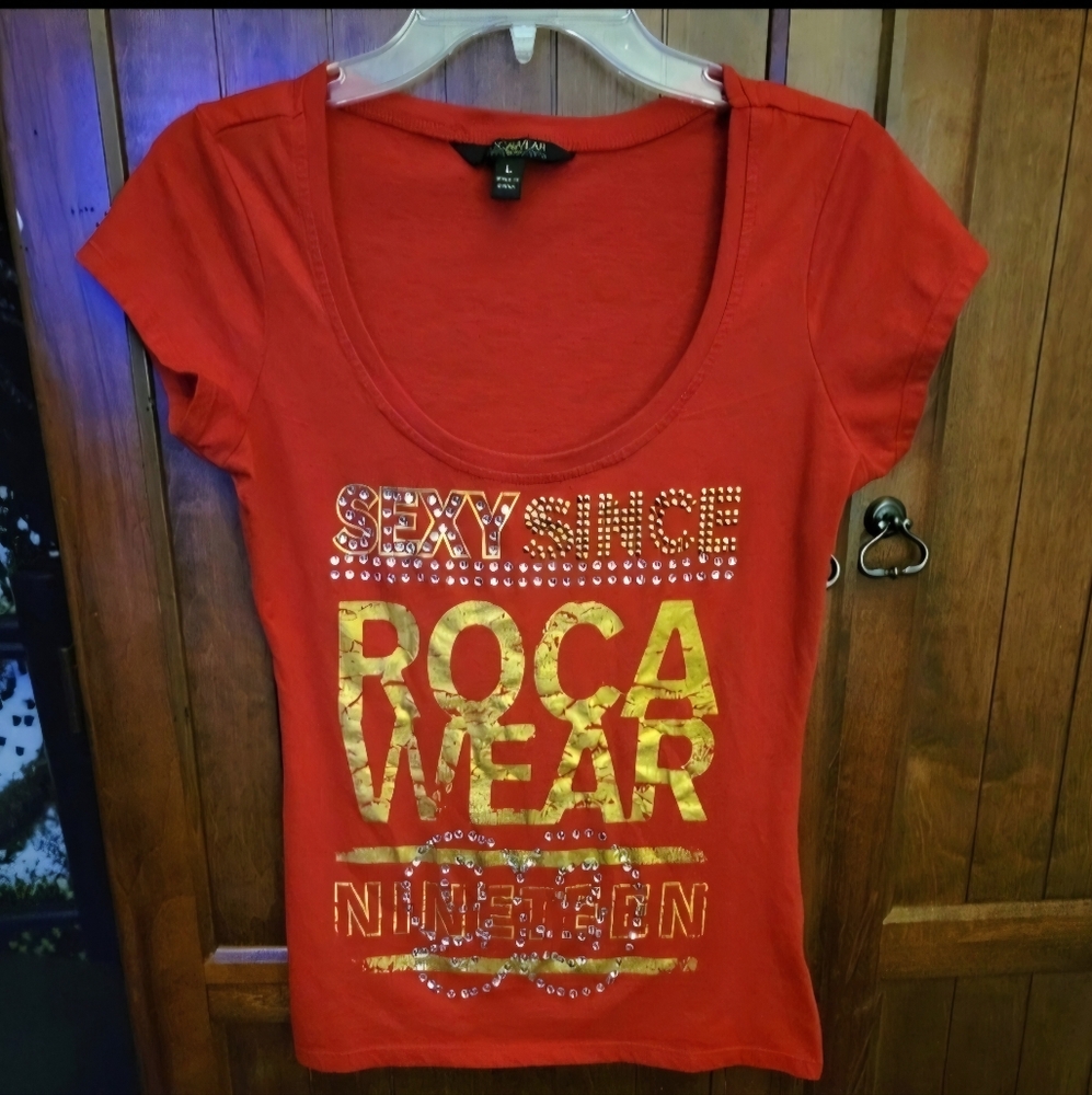Rare! Vintage Y2K Rhinestone Rocawear Tee Bundle
